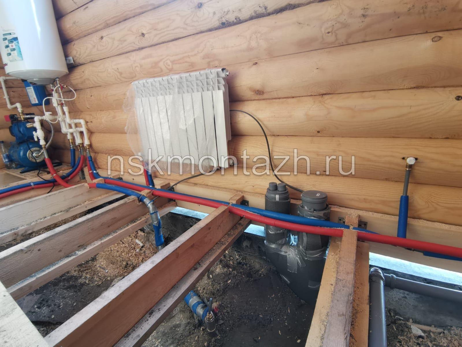 Установка радиаторов отопления