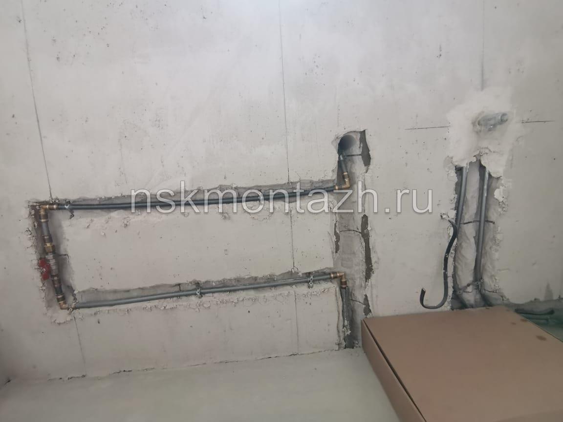 Монтаж системы водоснабжения